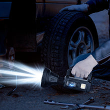Load image into Gallery viewer, water). Utry Torches Led Super Bright Rechargeable, Long Range Searchlight, 100000 Lumens Led Super Bright Flashlight for Outdoor Emergencies, Camping, Fishing, Hunting and Other Versatile Lighting - ghostswithin