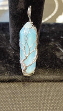 Load image into Gallery viewer, Large Opal necklace - ghostswithin
