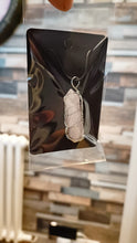 Load image into Gallery viewer, Large rose quartz necklace - ghostswithin
