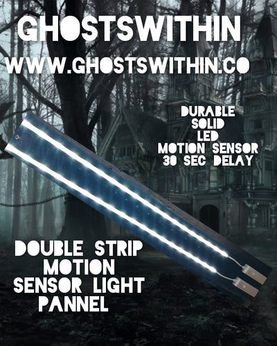 motion sensor light pannel double led stip - ghostswithin
