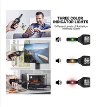 Load image into Gallery viewer, EMF Meter, ENGiNDOT 3-in-1 Electromagnetic Field Radiation Detector 5HZ-3500MHz, Digital LCD EMF Detector With 3 Levels Sound-Light Alarm - ghostswithin