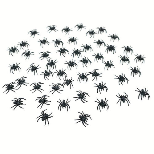 50 Plastic Simulation Spiders - ghostswithin