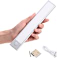 LED PERFECT FOT GHOST HUNTING, Zoeson Wireless Motion Sensor Light with Rechargeable Battery, Light Induction Magnetic Security Nightlight for Closet, Counter,Wardrobe,Stairway - ghostswithin