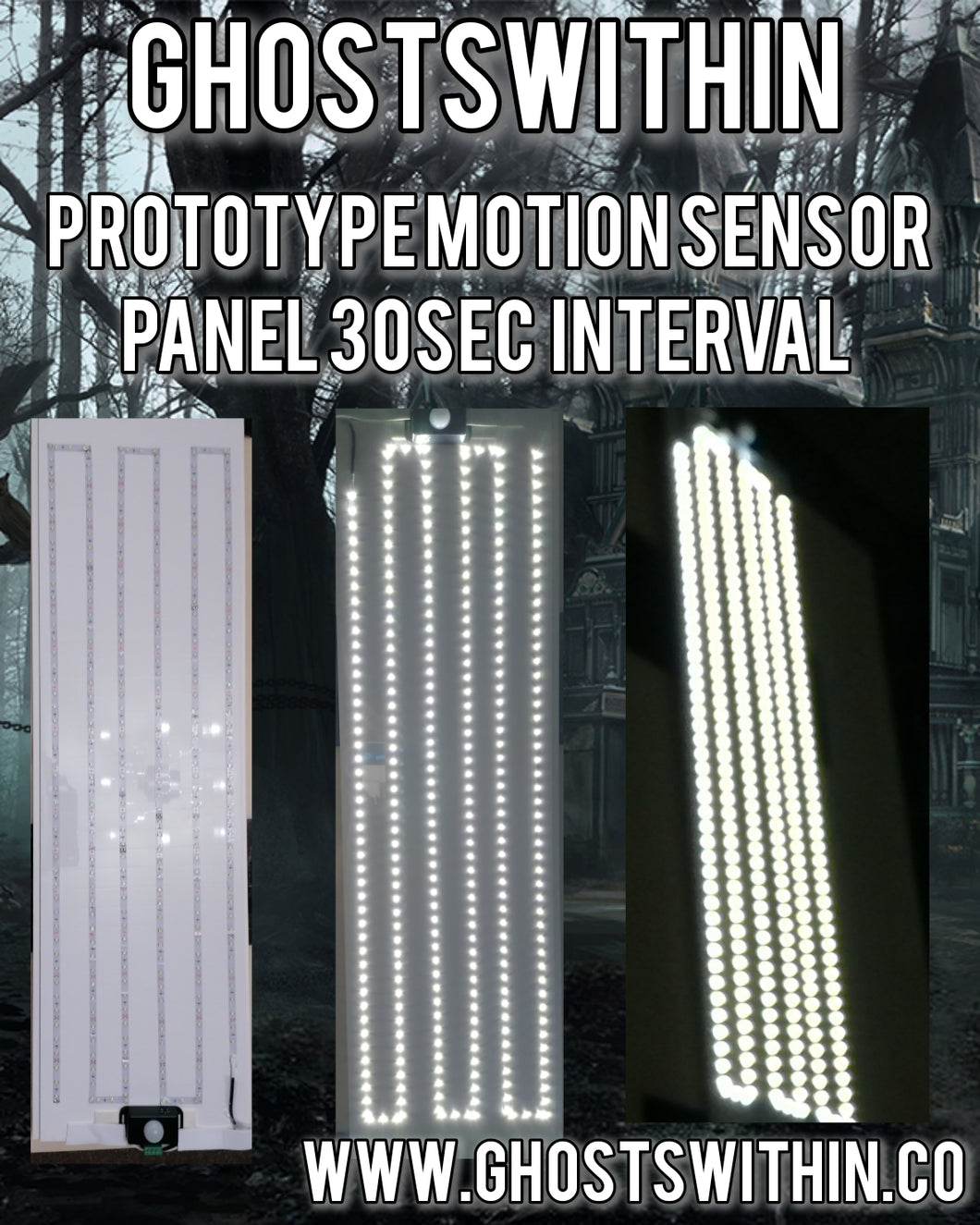 PROTOTYPE MOTION SENSOR LIGHT PANNEL