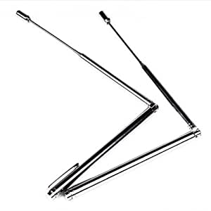 Dowsing Rods 2 Pcs/set Flexible Divining Measuring Instruments Durable Accessories Stainless Steel Ghost Tool Detector Water Adjustable Witching Observe Hunting - ghostswithin