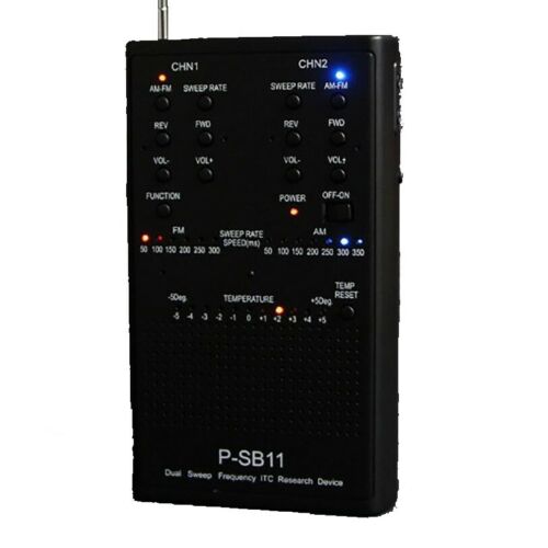 PSB-11 Spirit Box Dual Sweep ITC FM/AM PSB11 Ghost Radio Paranormal Equipment UK - ghostswithin